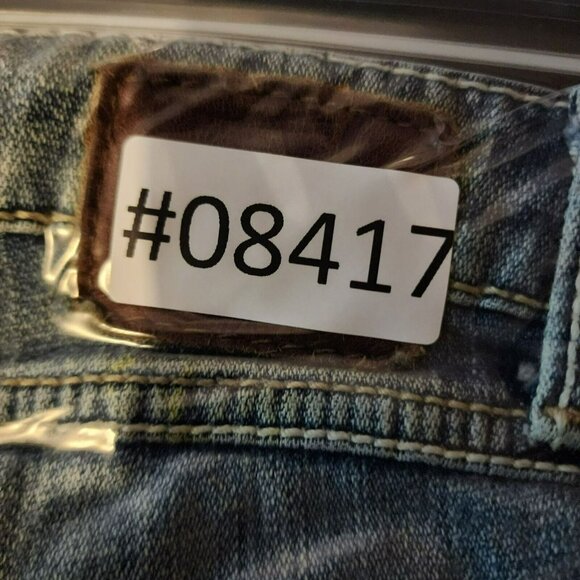 Buckle Jeans Womens 32 Tall Sabrina Medium Wash Stretch Low Rise Bootcut - Picture 12 of 12